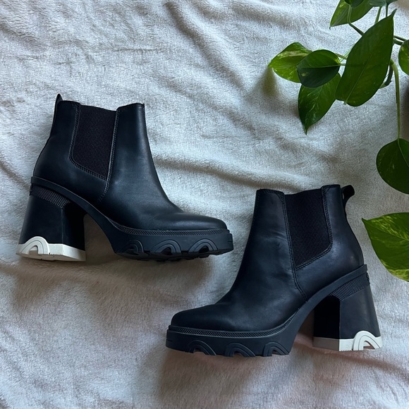 Sorel Brex Waterproof Block-Heel Chelsea Boots - Picture 2 of 8